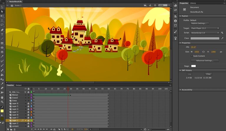 ĐÁNH GIÁ ADOBE ANIMATE CC - Phần mềm bản quyền SOFT365