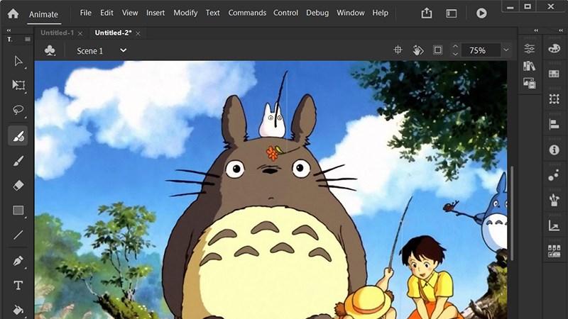 Hỗ trợ vẽ, sáng tạo nhân vật nhanh chóng